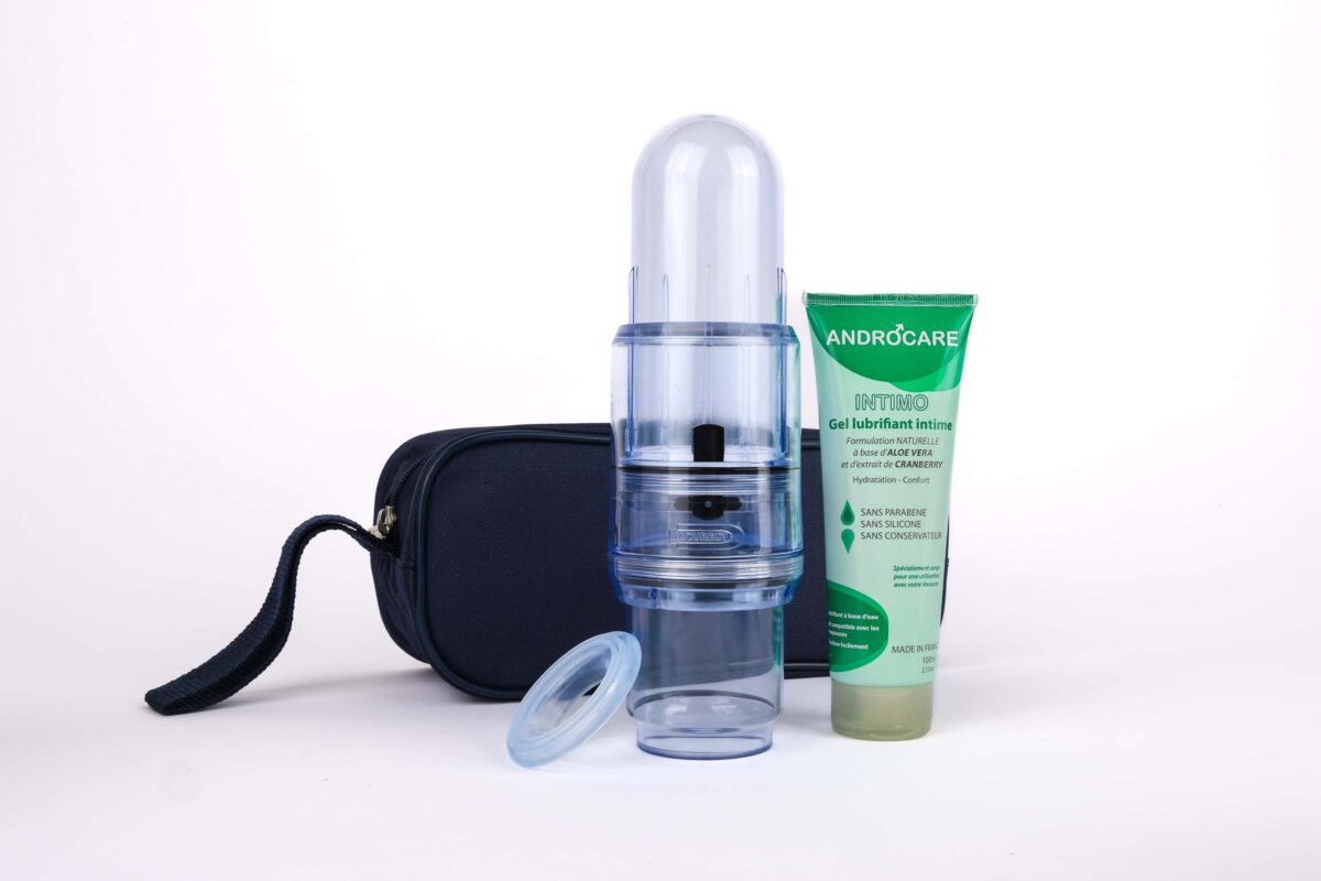 Dispositif Vacurect pour rééducation pénienne